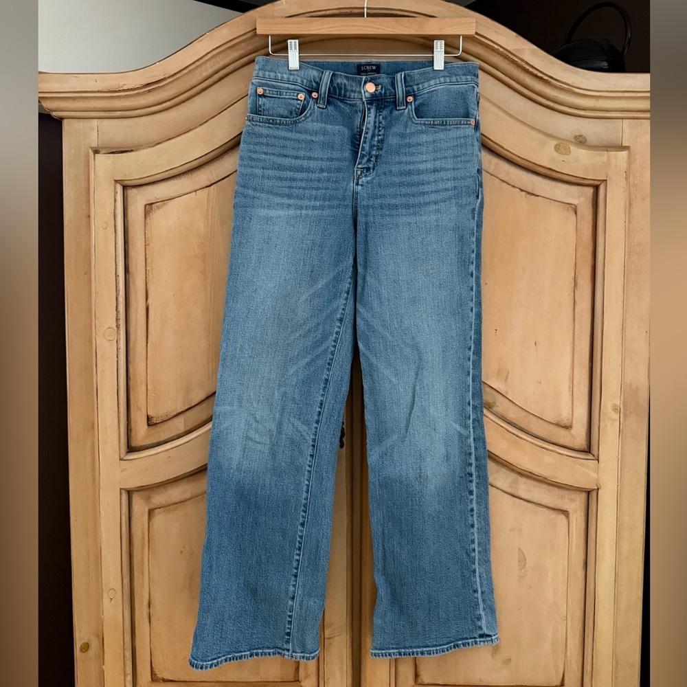 J Crew Factory - Slim Wide Leg Jean